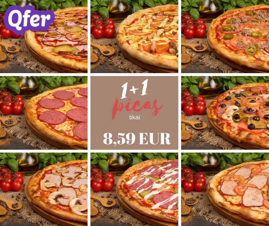 QferApp's tweet image. Pizza Italia ir pievienojusies Qfer aplikācijā gan ar plašu ēdienkarti, gan ļoti īpašu piedāvājumu - divas picas tikai par 8,59 Eur! 😍 💜 Ja vēl neesi izmantojis šo iespēju, steidzies uz Qfer aplikāciju un pasūti uz vietas restorānā, līdzņemšanai vai ar piegādi 🍕
#pizzatime