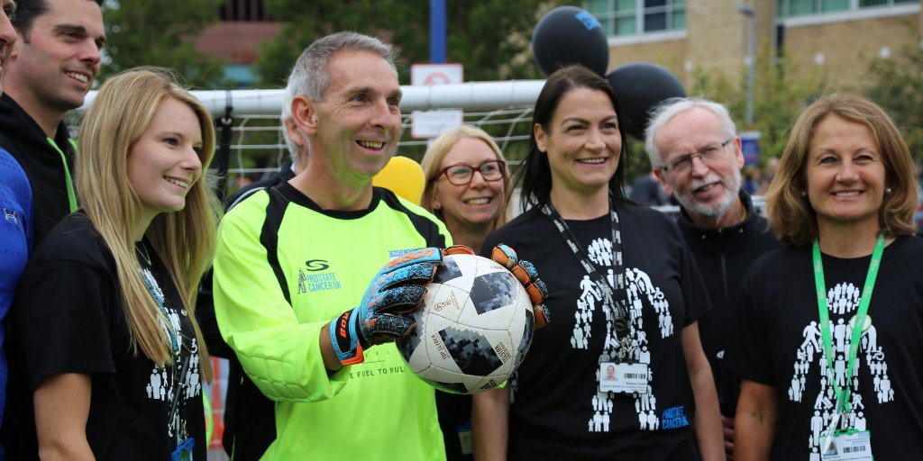 UHSFT's tweet photo. Come and join our walking football tournament outside the main entrance of Southampton General! Try a game of walking football and even take penalties against the England walking football team's goalkeeper. It's all in aid of @ProstateUK https://t.co/vjPtZAUWZs