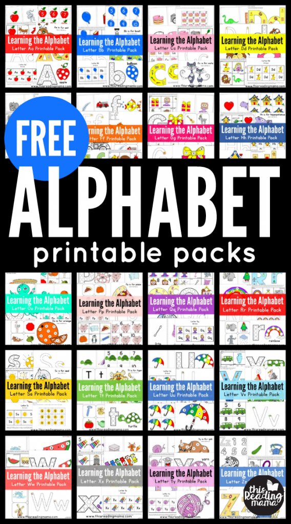 thisreadingmama's tweet image. FREE ABC PRINTABLE PACKS: Wonderful activities for #learningthealphabet buff.ly/2LwCRVS