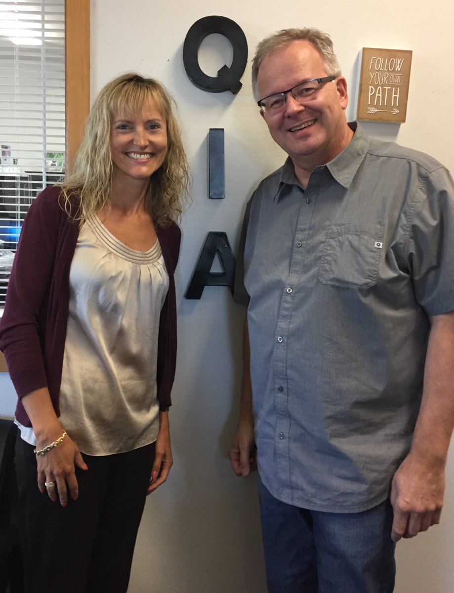 Great day to welcome Learning Mastermind extraordinaire <a href="/jones_jene/">Jene Ray</a>  as our 1st official visitor to QIA - <a href="/QuincyInnovates/">Quincy Innovation Academy</a> . It is our inaugural year as a <a href="/bigpiclearning/">Big Picture Learning</a> school in <a href="/Quincy_SD144/">Quincy_SD144</a> #QK12 #WAedu #STEAM <a href="/WashCTE/">Washington ACTE</a>
