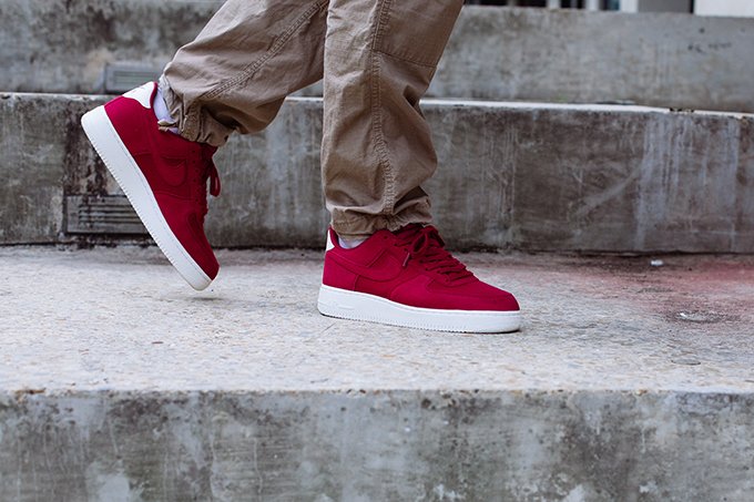nike air force 1 07 red crush