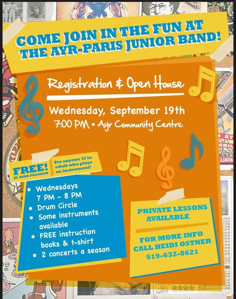 Township of North Dumfries (@northdumfries) on Twitter photo FREE program for youth (age 12 and up). Stop by the Ayr Community Centre, 7 Church Street in Ayr next Wednesday for more information or to register. <a href="/AyrParisBand/">Heidi Ostner</a> FREE program for youth (age 12 and up). Stop by the Ayr Community Centre, 7 Church Street in Ayr next Wednesday for more information or to register. <a href="/AyrParisBand/">Heidi Ostner</a>