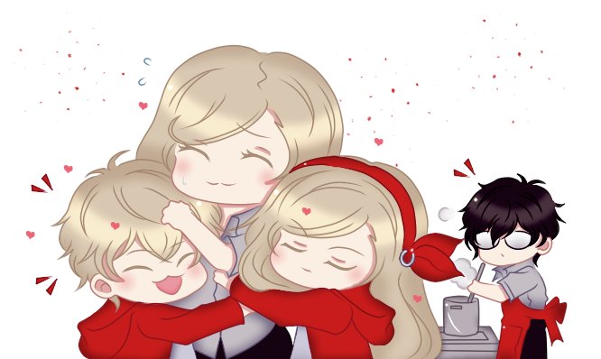 Takamaki-Amamiya Family 👪
#ペルソナ5 #主杏 #persona5 #anntakamaki #renamamiya