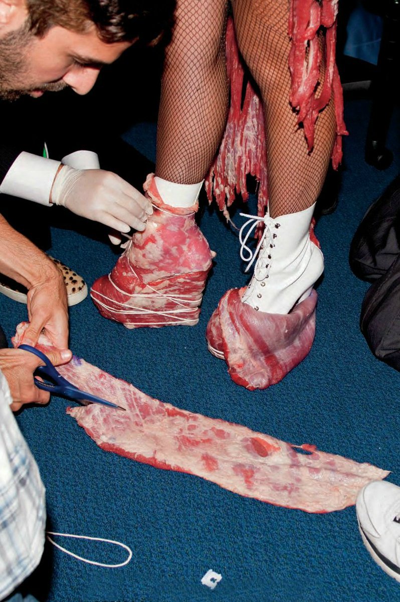 13 years ago today, Lady Gaga made history by wearing her iconic meat dress  at the 2010 VMAs.