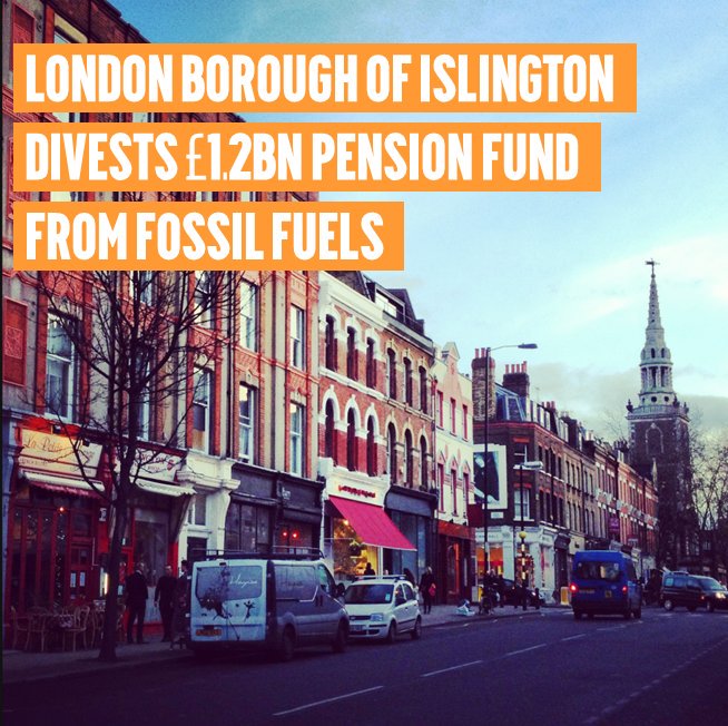 FossilFreeIslington tweet media