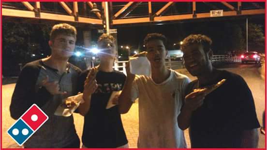 RedemptionNY's tweet photo. Last Friday was a busy night for the Kindness Team. 50 #SafeRides given to @DowntownOneonta, along with a pizza party from @DominosK3! The team will be back on Water Street this Friday, Sept. 14th. Find us for a free ride home. #OneontaRides #Oneonta https://t.co/9DCYgOMgKw