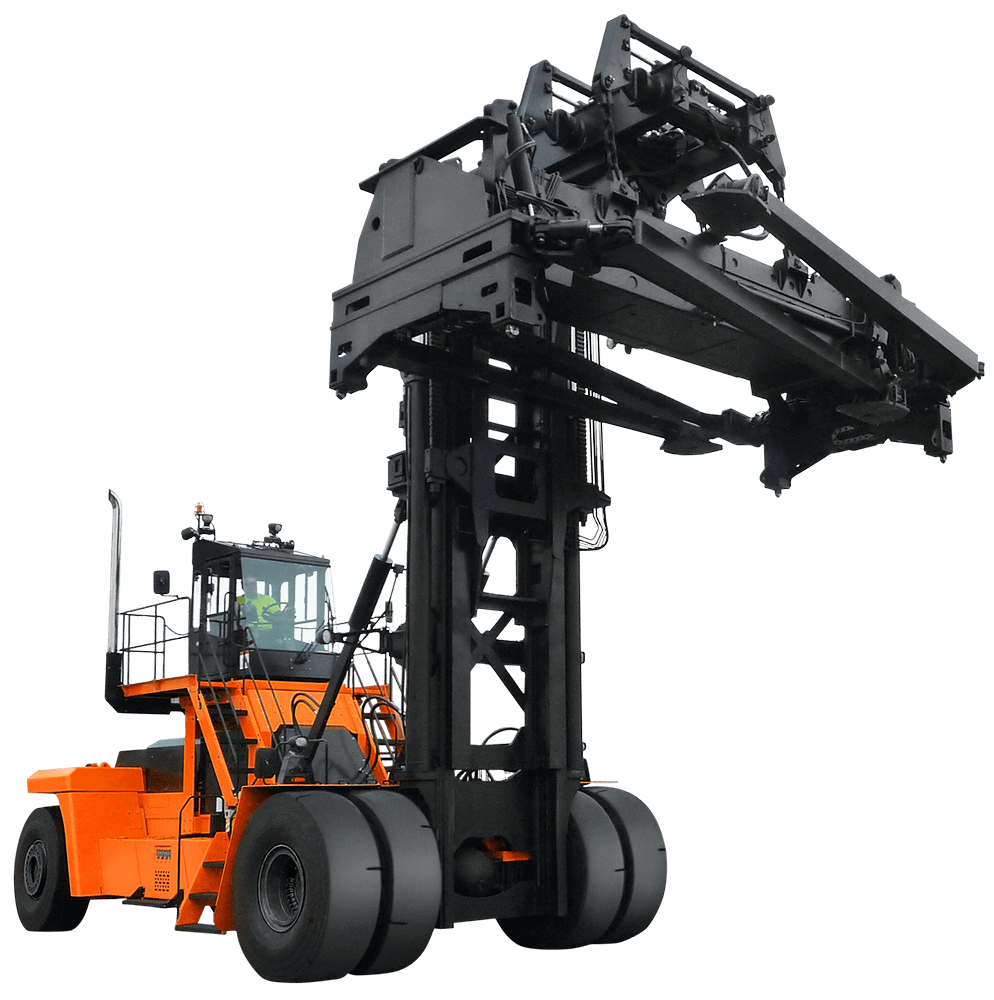 ToyotaLiftNE's tweet photo. Toyota’s Loaded Container Handler is the king of the port. With a lifting capacity of up to 90,000 lbs. and the ability to stack up to 6 high, this exceptionally stable container handler can be used in the most rugged applications.  https://t.co/3VpeiLWICU https://t.co/nBqtA0zHPf