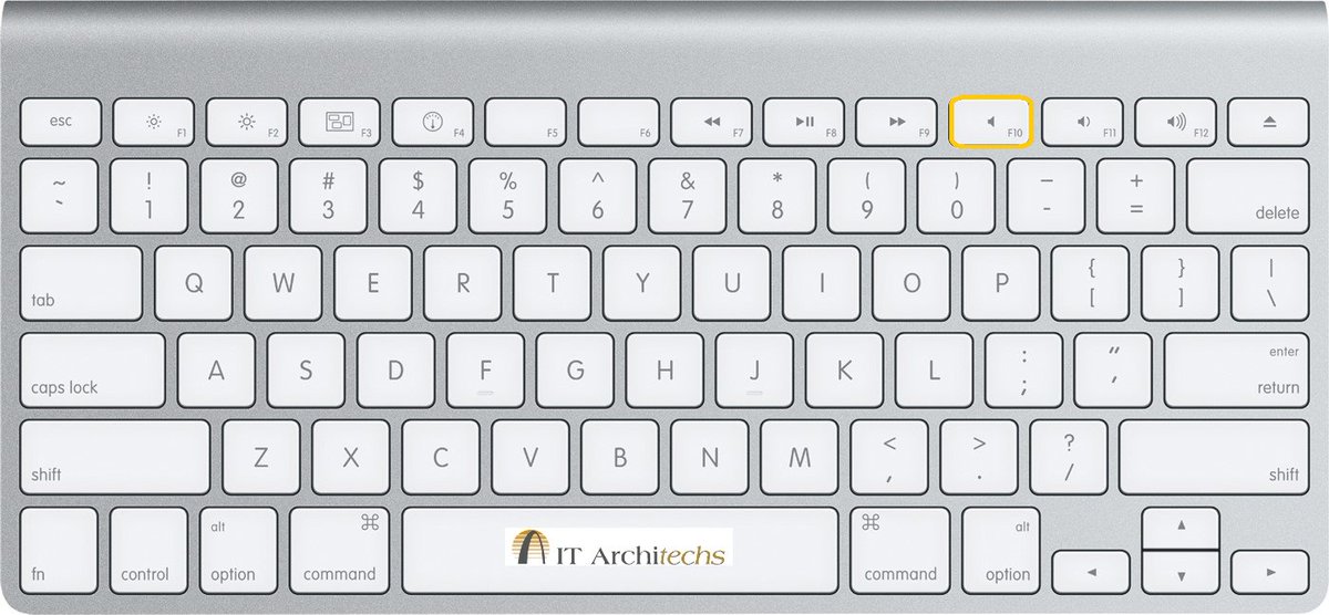 ITArchitechs's tweet image. Mac Tip: At a meeting and need to turn on your Mac quietly, hold down the mute key at startup.    
#MacTip #ITArchitechs