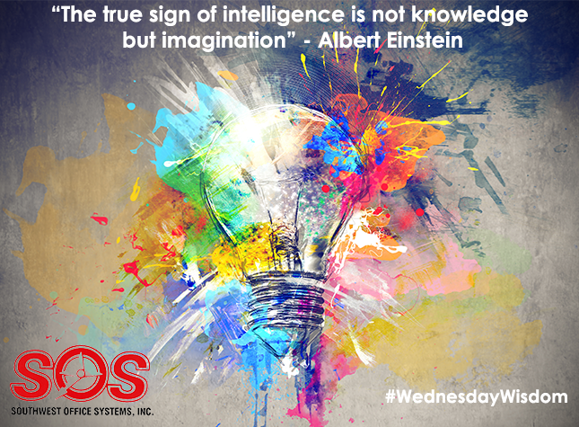 SOSTX13's tweet image. #WordsOfWisdom #WednesdayWisdom #ImaginationWins #FamilyBusiness #SOS @Sharp_Business @SOSTX13