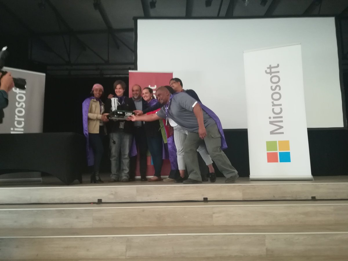 Congratulations to our 3D printer winners, courtesy of @Crsp_dsn #LocalE2SA #mieexpert #MicrosoftEdu