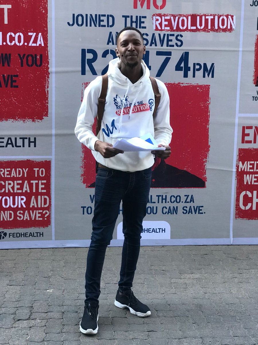 NehemiahTjatji's tweet photo. Earlier today doing some Corporate MC work for Fedhealth Medical Aid Company. #livetoinspire #BookAnMc https://t.co/xErAWGLb53