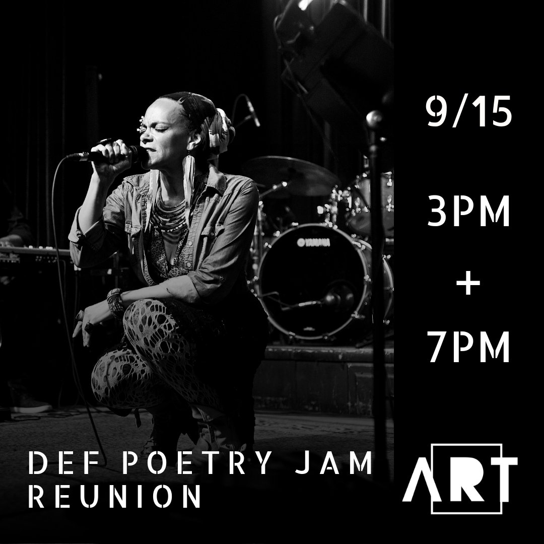 cacbedstuy's tweet photo. 1 DAY ONLY | 2 SHOWS @urucker join legendary voice from the Black Arts Movement #SoniaSanchez with @LizaJessieP #SteveColman, @BonafideRojas & @Dcrosstheartist w/ Host @sirmuMsila curated by #DannySimmons #defpoetryjam Buy Tix Now! https://t.co/uyQGxELQfy https://t.co/opNyeuCZ3A