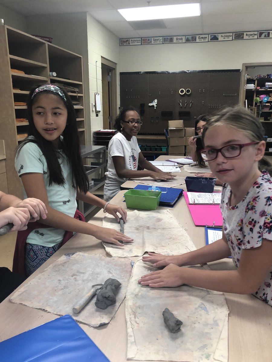 jmccormick74's tweet photo. @officialSPS Art students @WilsonsCreekInt participating in Clay Wars! #classculture #clay #funinart https://t.co/xeP8z4VgZ2