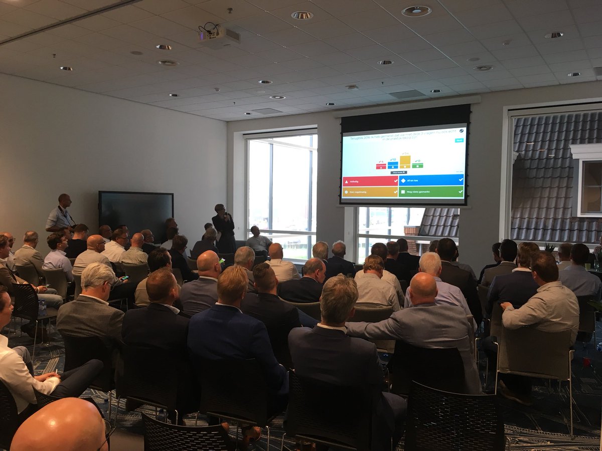 Interactieve bijeenkomst met een deel van onze co-makers bij <a href="/LIVwonen/">LIV | woonbeleving</a> #comakerdag2018 #slimmersamenwerken