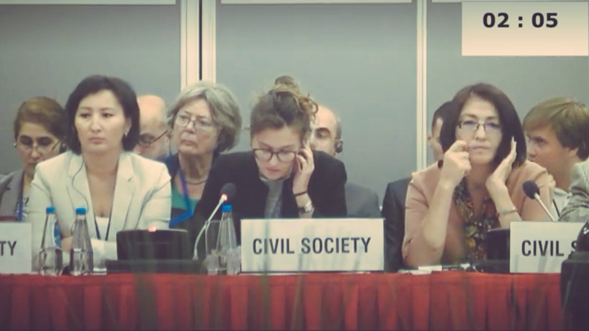 jennyjen91's tweet photo. At @osce_odihr #HDIM2018 to speak about #HumanRights #RuleofLaw #civilliberties stop #impunity and guarantee #righttodefence in the post-Soviet countries @OSCE_RFoM @OSCE @ODFoundation https://t.co/1BsQbAzOsK