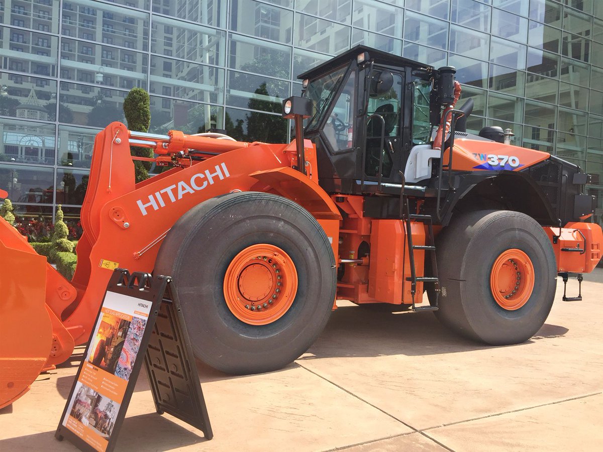 This Hitachi Loader featuring our Titan OTR tires was displayed at the National SLAG Association Convention last week. Titan was a platinum sponsors of the opening reception.