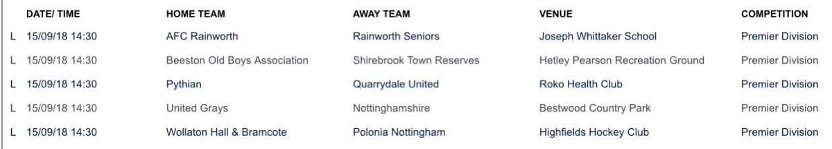 Fixtures for this coming weekend! Including our second game of the season! #QUFC #UPTHEDALE