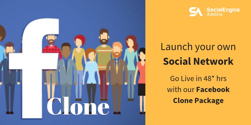 socialappstech's tweet image. Want to become the next #SocialNetworking Unicorn?

#SocialEngineAddOns offers the opportunity to make your own Community Website &amp;amp; Mobile Apps just like Facebook.

Check out the demo: bit.ly/2EGpLTb
Get your #FacebookClonePackage by us now: bit.ly/2Hz9eBc