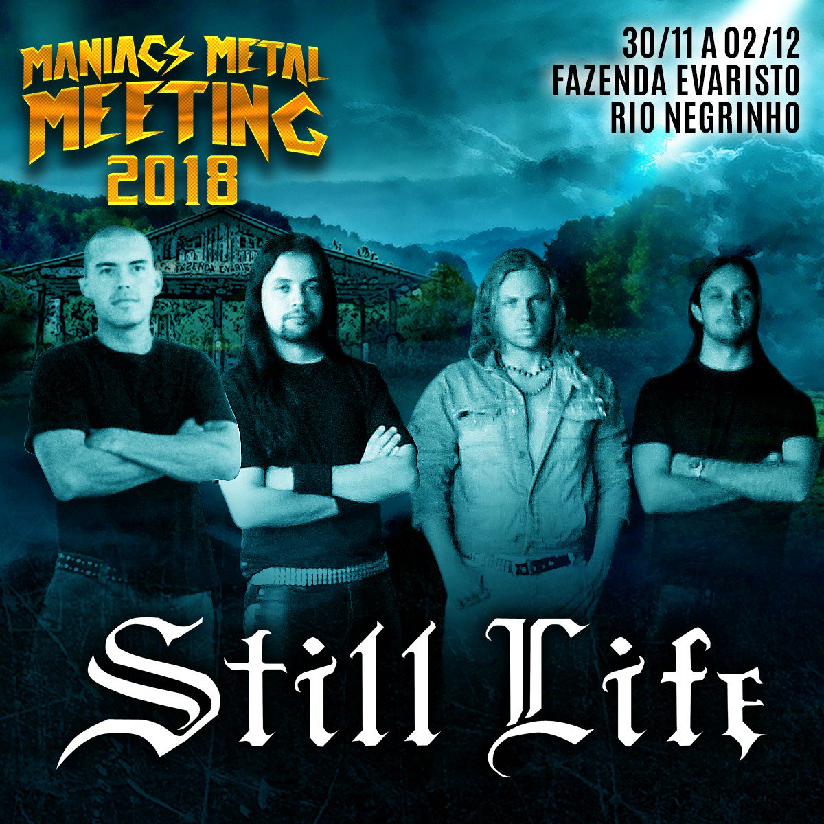 maniacsmm's tweet photo. BOA TARDE MANIACS!! 🤘😎
Hoje trazemos até vocês: O STILL LIFE! 💪😉
🎟🎟 COMPRE SEU INGRESSO NA SYMPLA: https://t.co/bxFugj21cU
Ouça o álbum "Bring The World a Cure": https://t.co/RJoXZ1VjPC
Acompanhe o Still Life no Facebook: https://t.co/KQGwUQLsvz
#mmm2018 #abreobar https://t.co/QZSL3Hfs0b