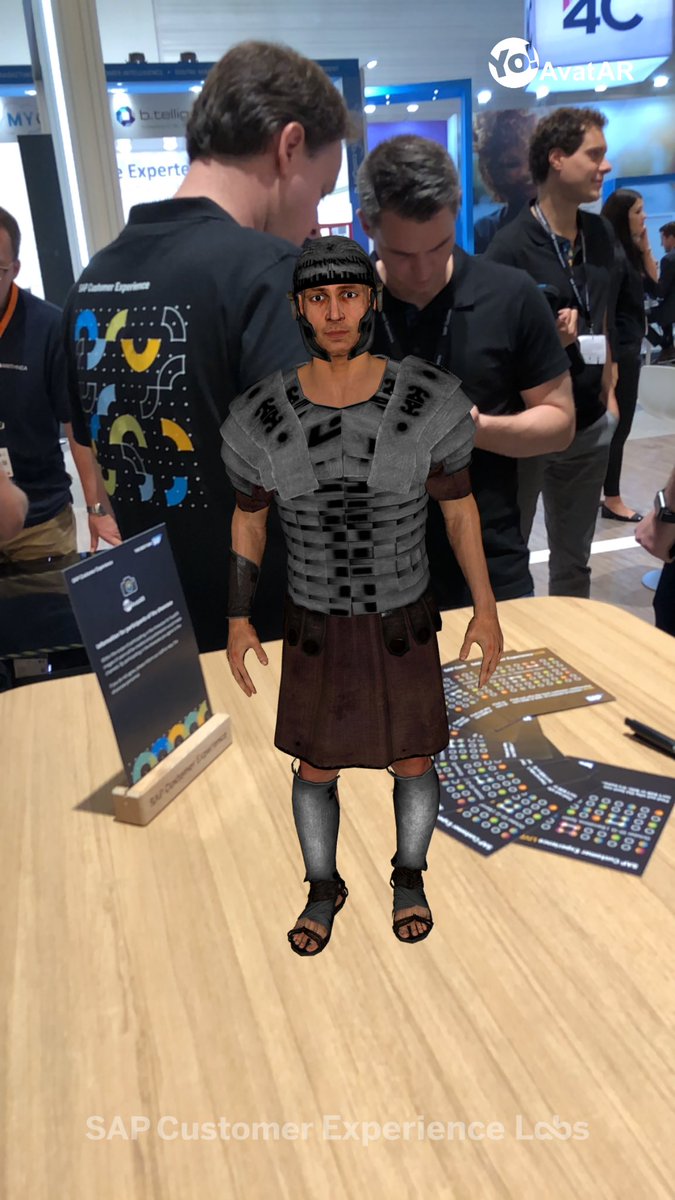 YoAvatar1's tweet image. Yo!avatAR #DMEXCO18 #SAP_CX