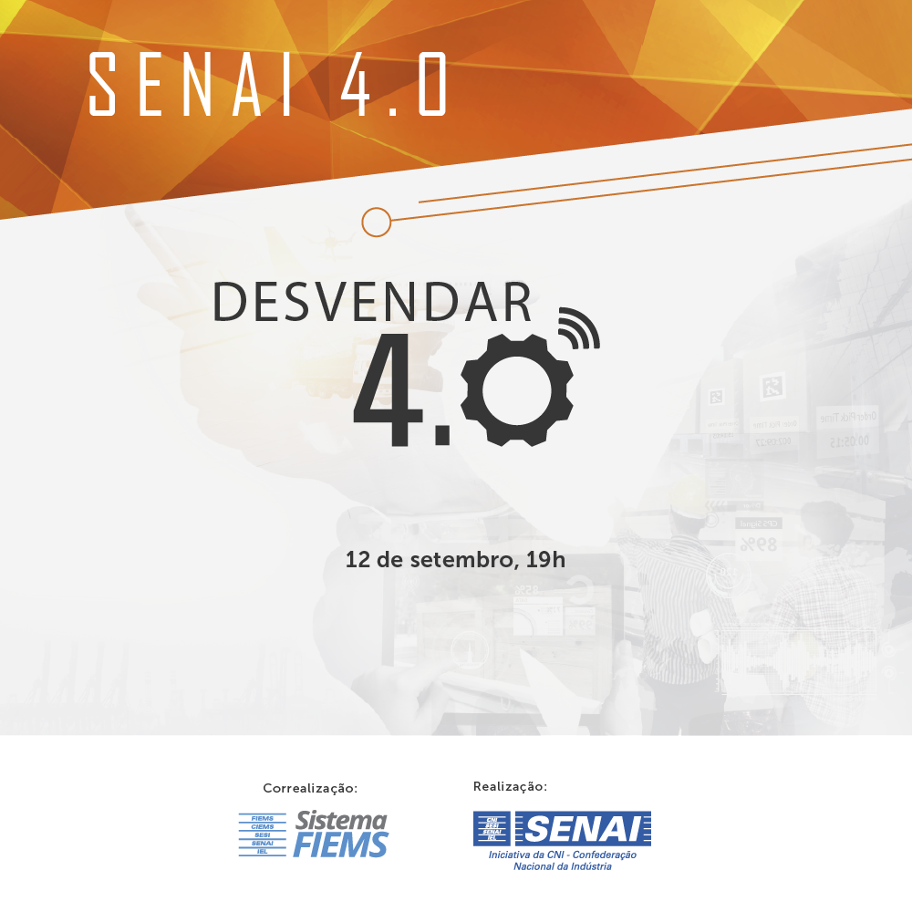Senai_MS's tweet photo. Acontece HOJE a palestra simultânea #Desvendar40 na Olimpíada do Conhecimento 2018 e em todo Brasil! Esperamos você no Centro de Convenções Albano Franco, às 19h! #SenaiMS #Senai40 #industria40 https://t.co/iYUZQYTTF9
