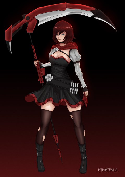 just a little different ruby #RWBY 