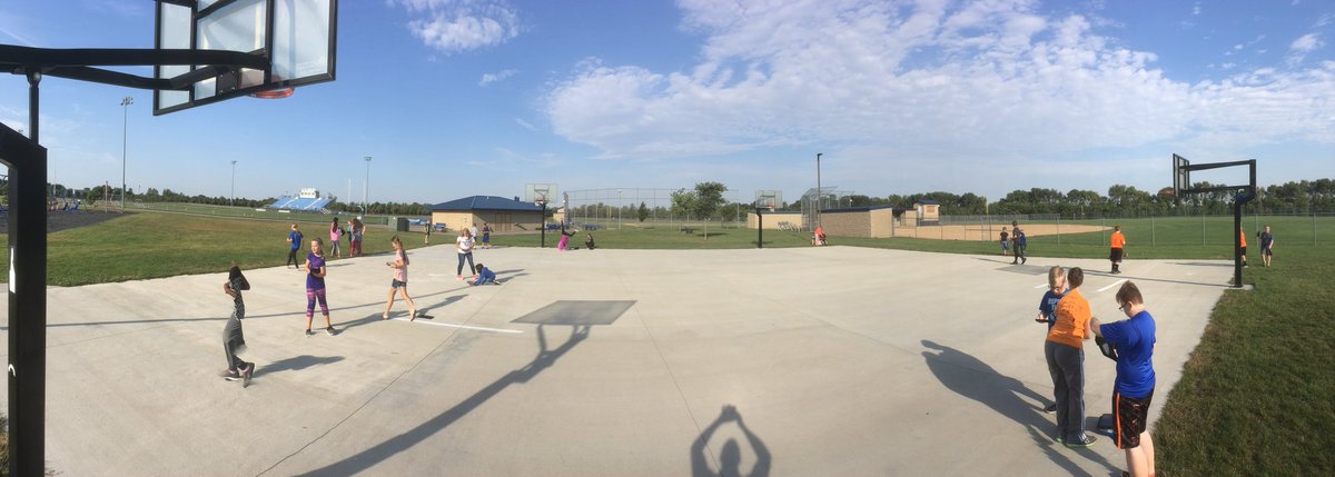 Beautiful day for class outside #sciencerules