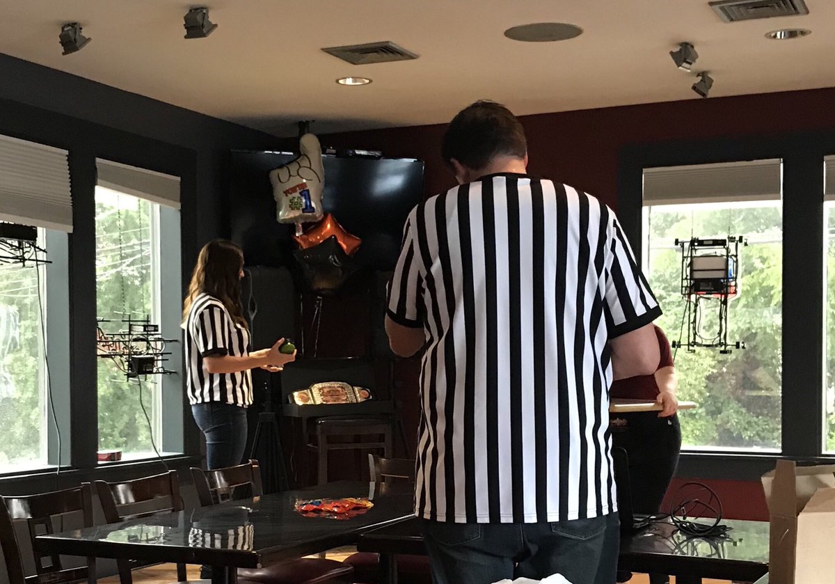 JodieStetzLVRG's tweet photo. Contenders are en route, referees are busy with set up, and the anticipation is rising....I’M SO EXCITED!!  #lvrgfunaf #knowledgeknockout2018 @HRATYOURSERVICE https://t.co/x5fgnlEMdG