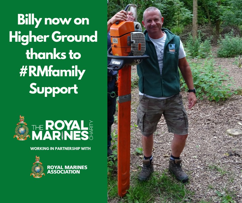 theRMcharity's tweet photo. “If it hadn't been for @RMA1664, @theRMcharity and @HighGroundBoss, I don't know where I would be right now.” 

Billy now on Higher Ground thanks to #RMfamily support.

Read the full story here: https://t.co/UwzGlMRUL8 https://t.co/fsftRKmuTv