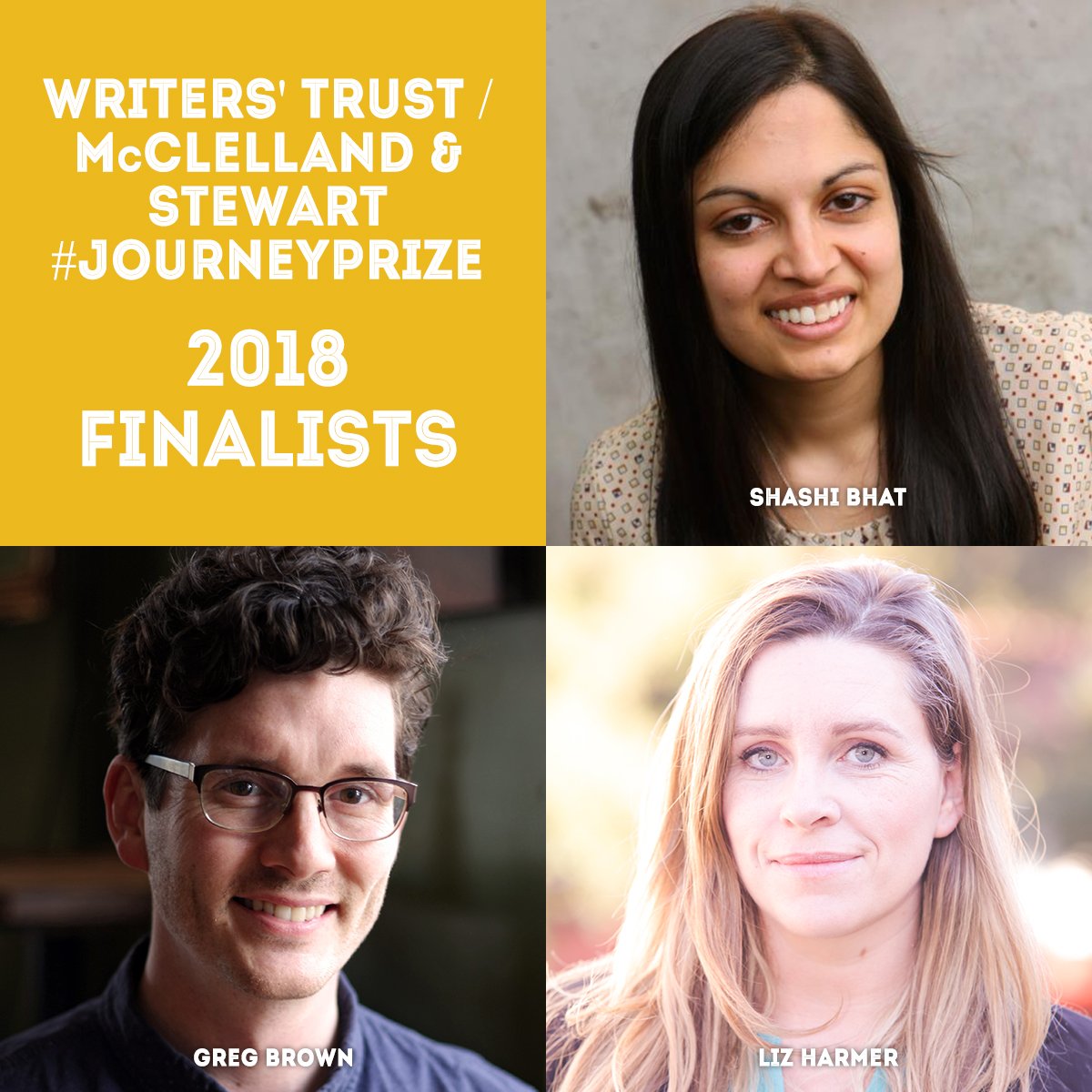 "Tales of academia on shortlist for Writers' Trust/McClelland &amp; Stewart #JourneyPrize" The $10,000 award recognizes the year’s best short story by an emerging Canadian writer. bit.ly/2OaKz5V <a href="/npbooks/">National Post Books</a> #EmergingWriters #amreading #amwriting