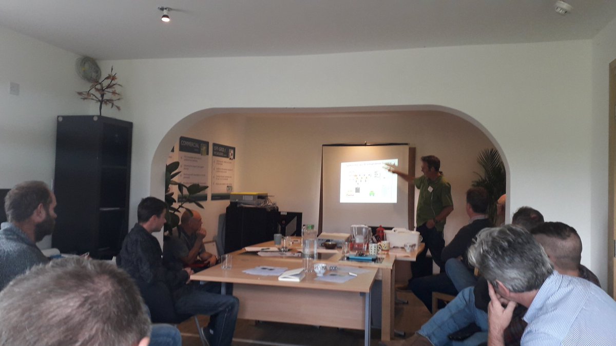 mcastorage's tweet photo. Colm describing MCA's 'System Integration' service for #renewables #EVcharging multiple tenant demand etc ... ask us about your project. https://t.co/UahgHOptAe