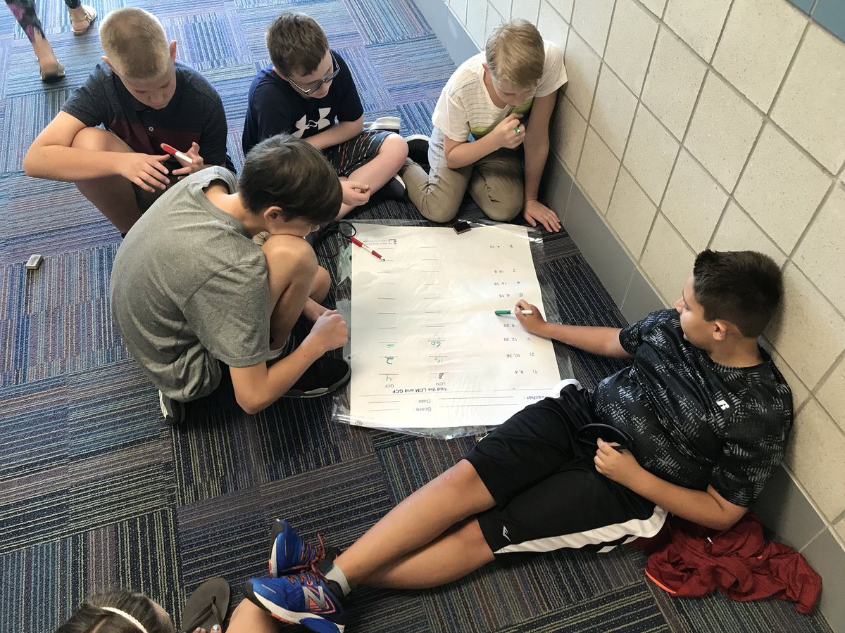 BHMSEagles's tweet photo. 6th grade is rocking in the commons today! Physical Science lab, and group math practice. #BHMSrocks #ignitingthespark https://t.co/6QkCpsrUcq