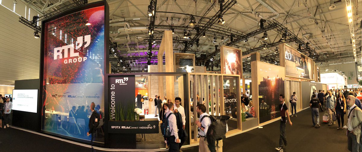 Amazing <a href="/rtlgroup/">RTL Group</a> booth and teams at #DMEXCO18. #partofRTL