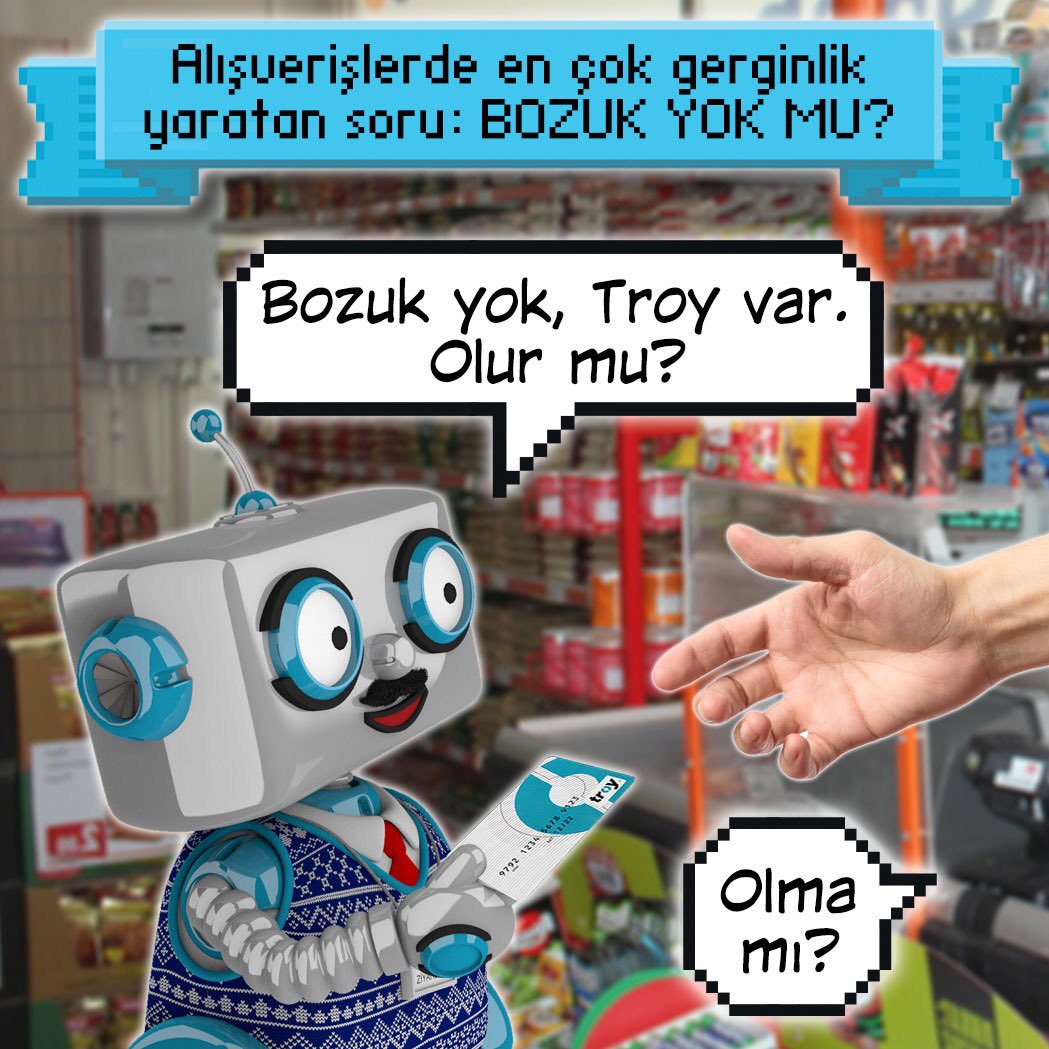 TroyOdeme's tweet photo. Bozuk arayanlara bozuk atmayın TROY’u anlatın. 😎
#dataAbi #TROYÖdeme #sağaltköşe https://t.co/mdvkWwyRHQ