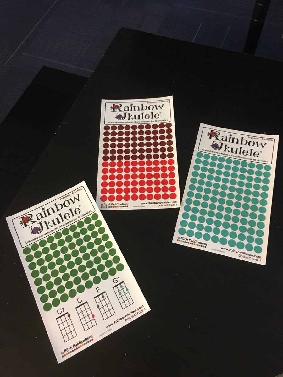 DavisMusicTeach's tweet photo. So excited our new chord dots came in! Can’t wait to label chords! @PitchHillMusic @Davis_Academy #davis5 https://t.co/ODLgpTbvWY