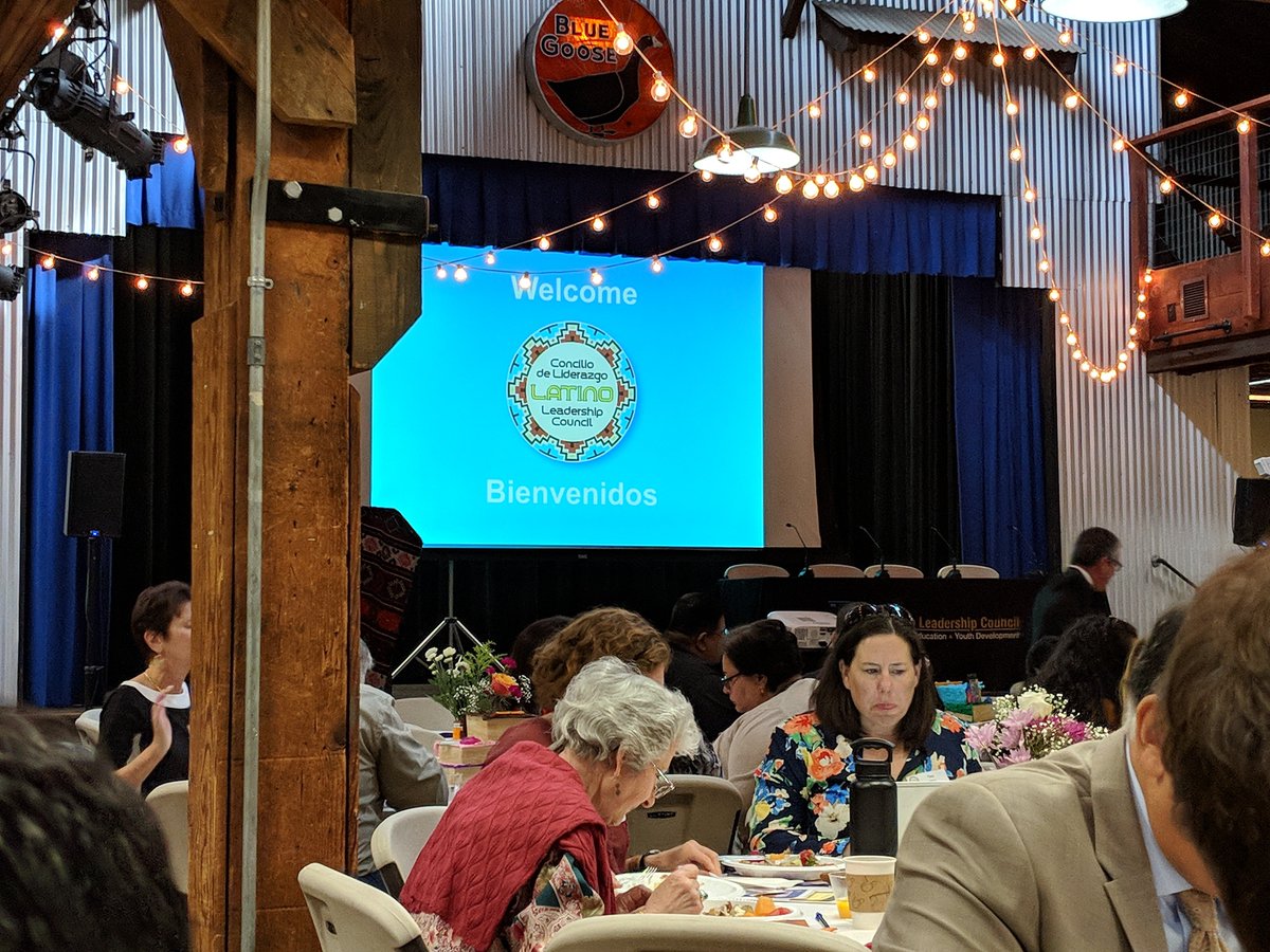 SuptWendy's tweet photo. Today, with Rock Creek staff, I had the wonderful opportunity to attend the 5th Annual Forum on the Latino Community: Educating California's Future. Thank you to the Latino Leadership Council for supporting our students and families! #AUSDCARES https://t.co/fUiQERnZpC