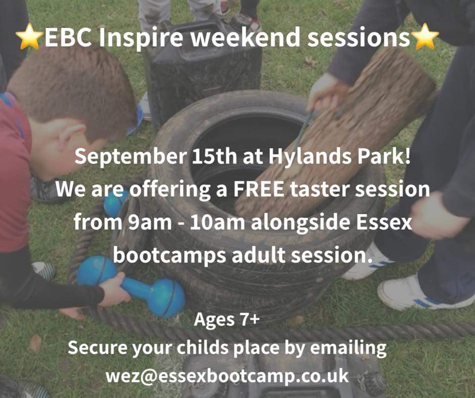 Inspire_EBC's tweet photo. 📢 Good Evening Guys 📢

💥 Don’t forget this Saturday at Hylands Park 💥

Secure your child’s first FREE place by emailing wez@essexbootcamp.co.uk

They won’t want to miss out! 

🔥So who’s coming to join us 🔥
Let us know by commenting below ⬇️ https://t.co/Cx5OIHVtrq