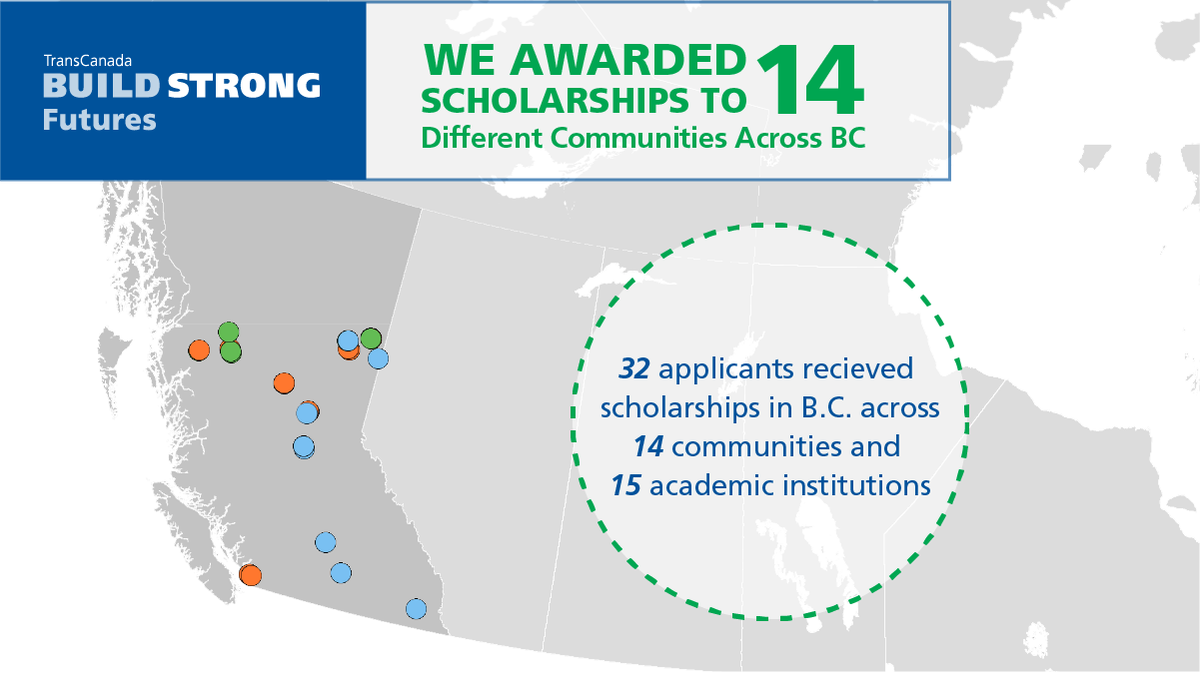 Calling all students! 
Last year we awarded scholarships to 32 students in #BC alone! Whether you're training to be a tradesperson, scientist, entrepreneur or community leader, we have scholarships you can apply for. Don't miss out, subscribe today!  TCScholarships.com