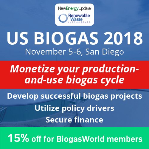BiogasWorld_'s tweet photo. Do you know @NEU_pv (US Biogas)? It'll take place on November 5th-6th, in San Diego, 🇺🇸? It'll gather + than 250 senior executives from every link of #biogas supply chain to discuss economic, technical &amp; public policy challenges. Register 👉 here: https://t.co/PEpVWBDsSP https://t.co/hmCqw3J2Vz