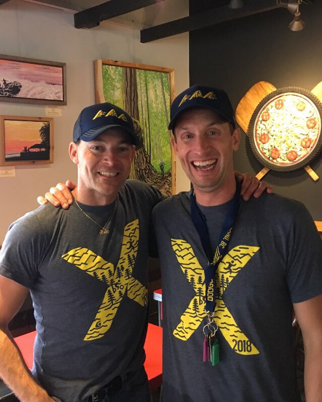 trigeekcanada's tweet photo. After the most EPIC Cross Triathlon it was good to catch up with one of the boys !!! Great race Ryan Parton!!! https://t.co/2uKZl3YRPV
