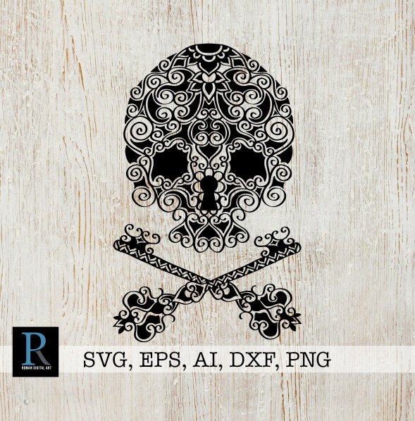 Free Free Mandala Skull Svg 513 SVG PNG EPS DXF File