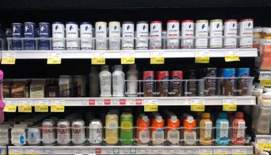 LaColombeCoffee's tweet photo. Top shelf 🔝 at @WholeFoods in Cherry Hill. #DraftsInStock https://t.co/Mk5OibUcYL