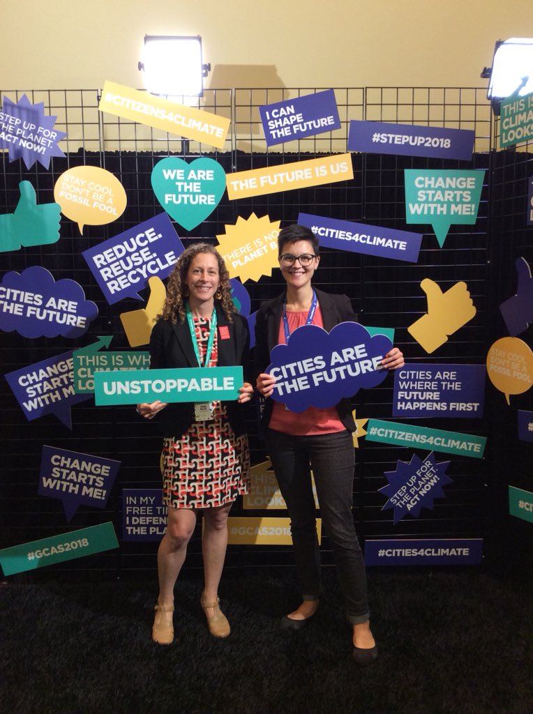Who runs the world? #Women4Climate! #GCAS2018