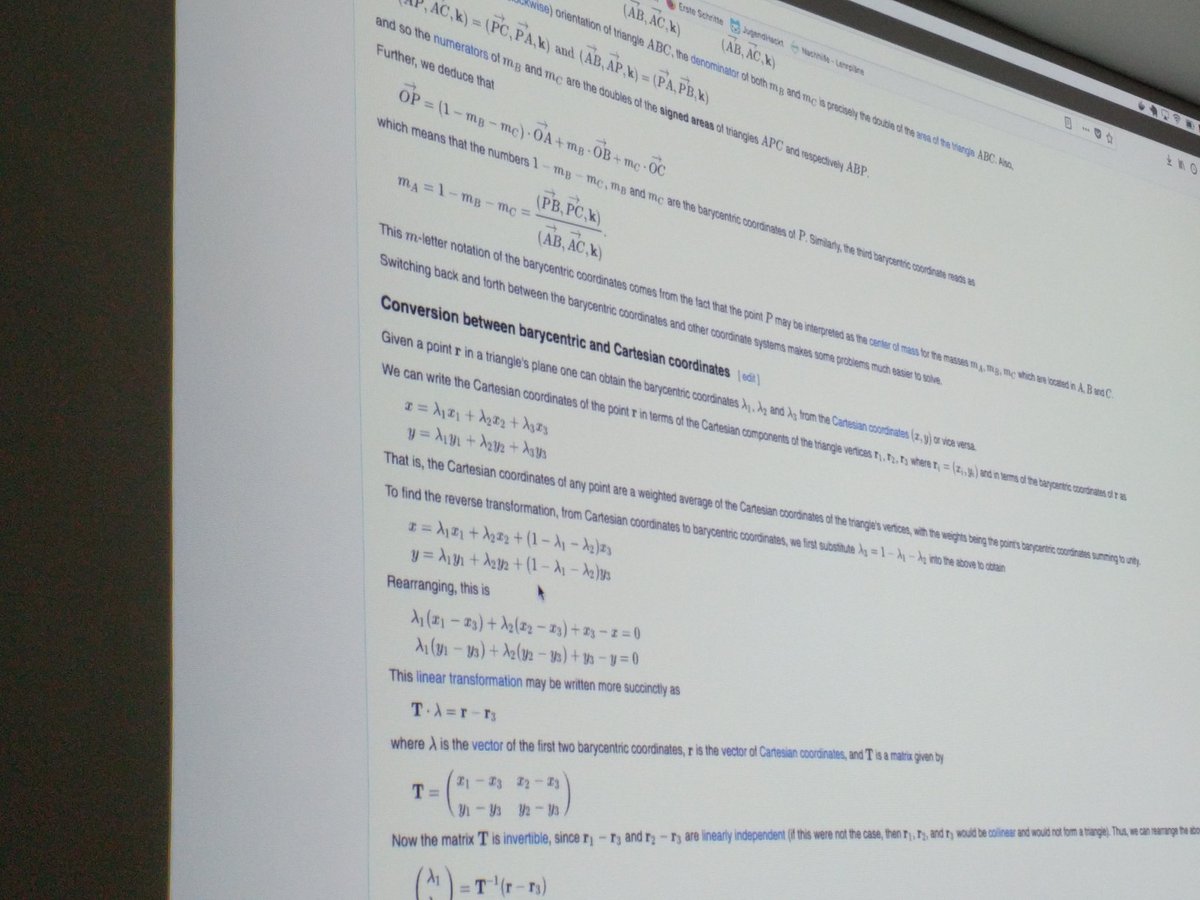 ChristophWelcz's tweet image. 3d rendering intro in #js without any libraries and frameworks #Hackerkegeln @SCC_at_DATEV. Loved it!