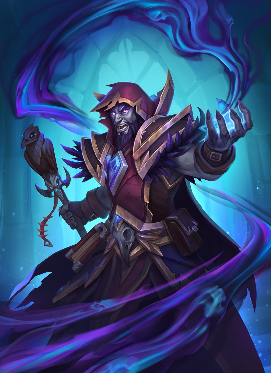 mike_mishkin's tweet photo. Death Lord Medivh fanart in theme of Frozen Throne HS expansion.
Hrez: https://t.co/T5raFzEg1K
#hearthstone #knightsofthefrozenthrone https://t.co/8nRyNm3QPJ