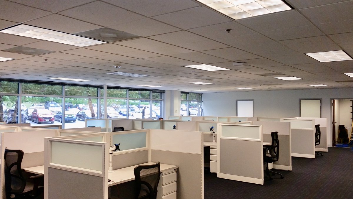 SmartrInteriors's tweet image. Our latest project is an expansion of a previous job completed at the end of last year. Our clients like the look and quality of Open Plan Systems so much that they went with the same style in their new space. #officedesign #smarterinteriors #openplansystems