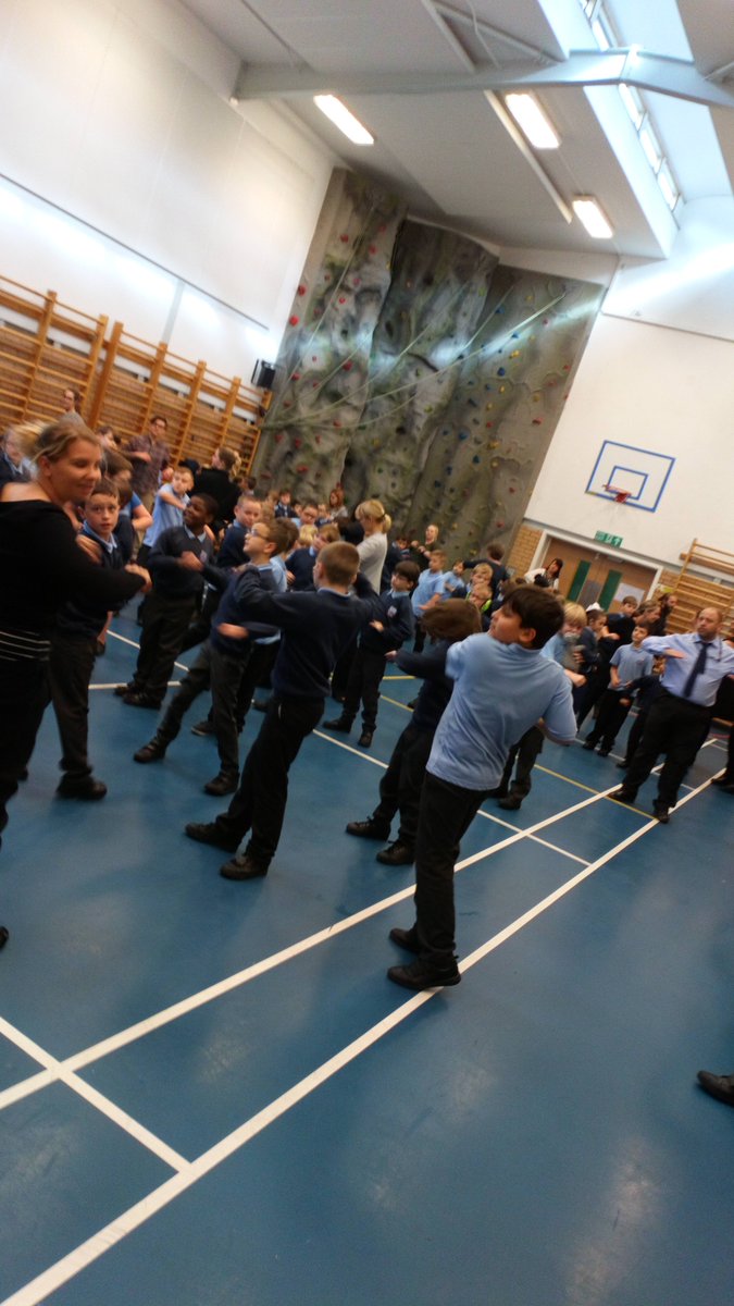 Out of the classroom and into the hall as all 10 Primary Classes join together for the final live #BodyCoach schools workout 2018! Well done to all our amazing students - and to Miss Abbot for leading the way! #keepingkidsactive #fitforlife #liveschoolsfitnessweek #wellbeing #ASD