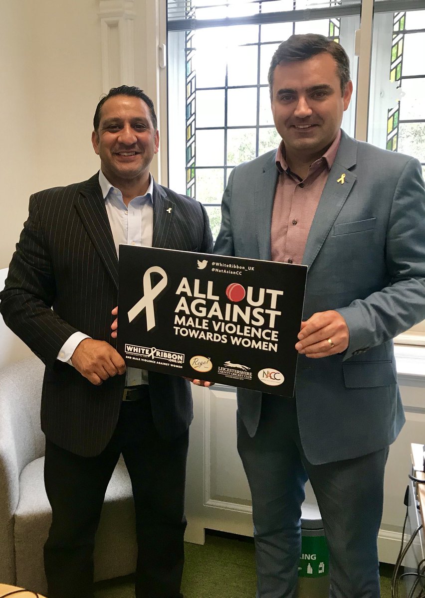 We are delighted our amazing Chair of the <a href="/APPGWhiteRibbon/">APPG White Ribbon UK</a> @GavNewlandsSNP highlighting the importance of sport / cricket reaching out beyond the boundary line and addressing Male Violence &amp; Abuse Against Women.