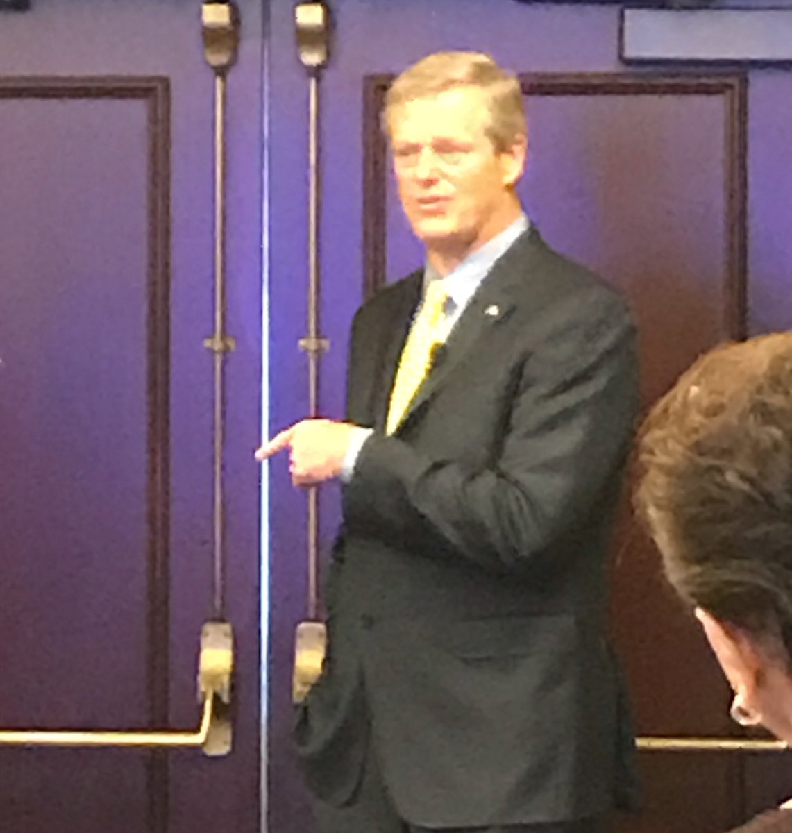 BrentWeil's tweet photo. Mass Gov Baker: Senior living is about choices for individuals. We are all aging and #Assistedliving fills a critical niche. Thank you @MassGovernor for supporting older Americans and aging-friendly communities. https://t.co/mBmS7w3R50