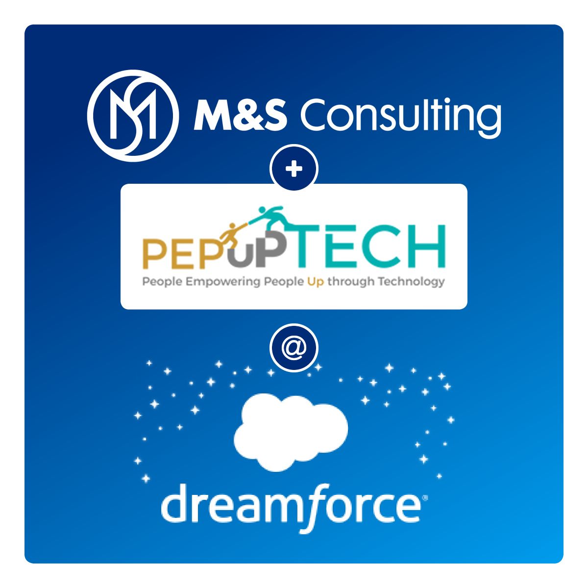 mandsconsulting's tweet photo. We're looking forward to partnering with @PepUPTech at @Dreamforce for Karaoke for a Cause! and we hope to see you there! https://t.co/SgQf2IEKlm